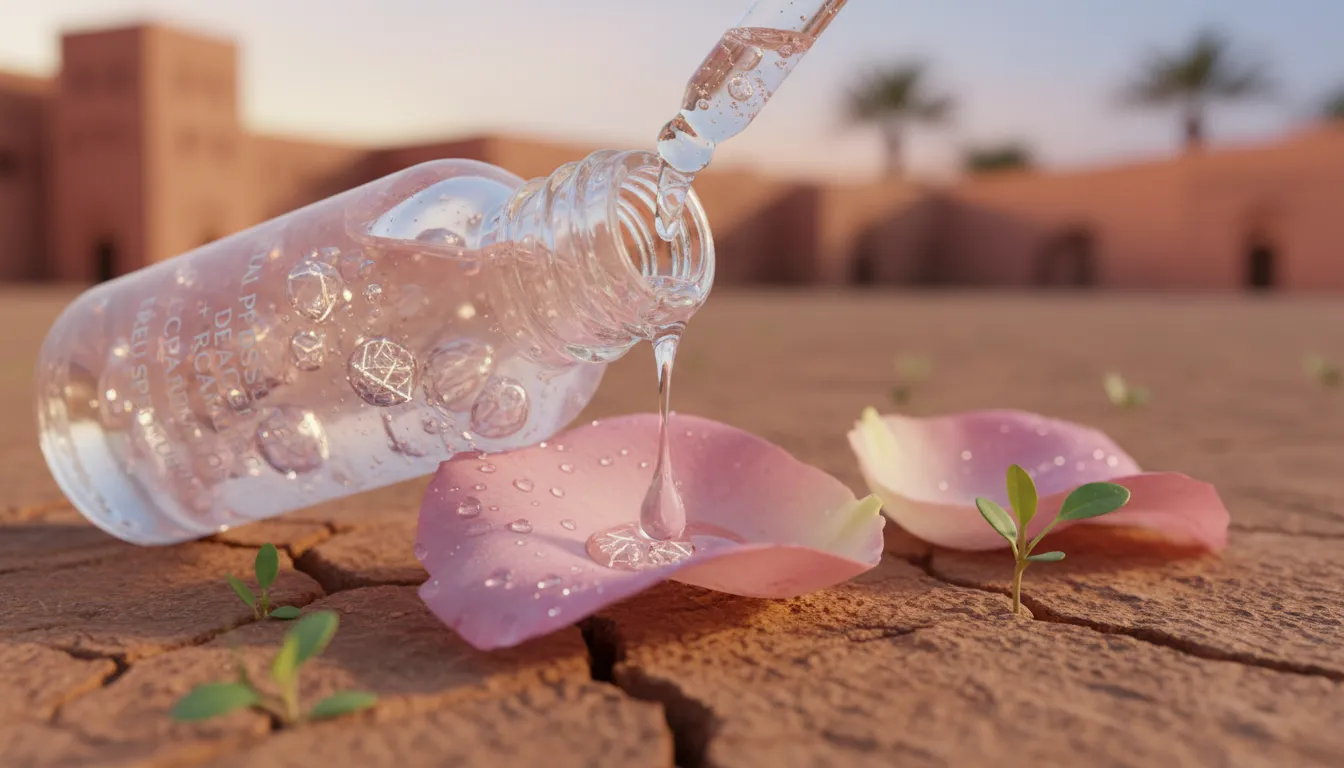 An image illustrating Soins de la peau à Marrakech pendant la transition saisonnière