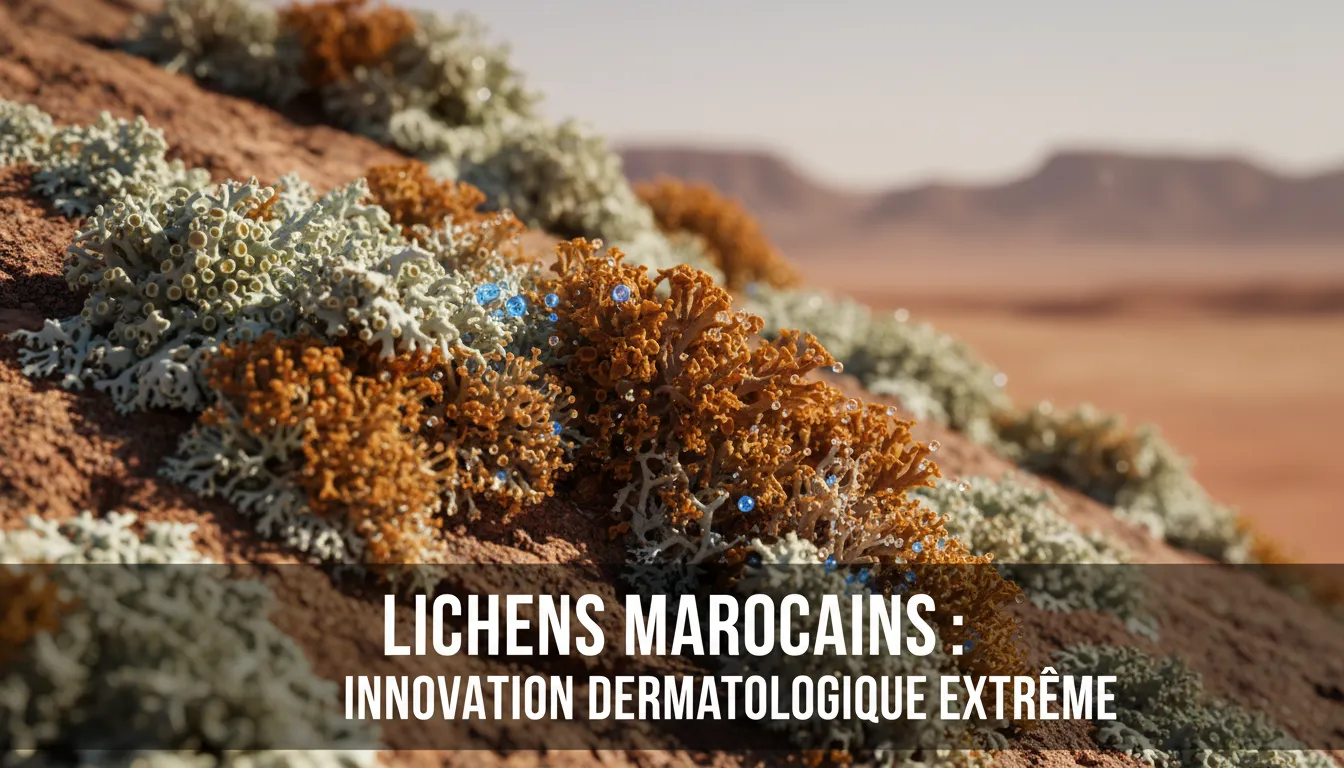 An image illustrating Lichens Marocains et Soins Cutanés Innovants