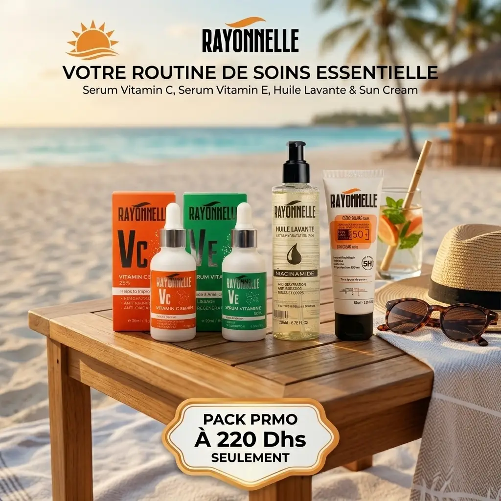 Coffret de soins (VC,VE,HUILE LAVANT,ECRAN SOLAIRE) – Image 1