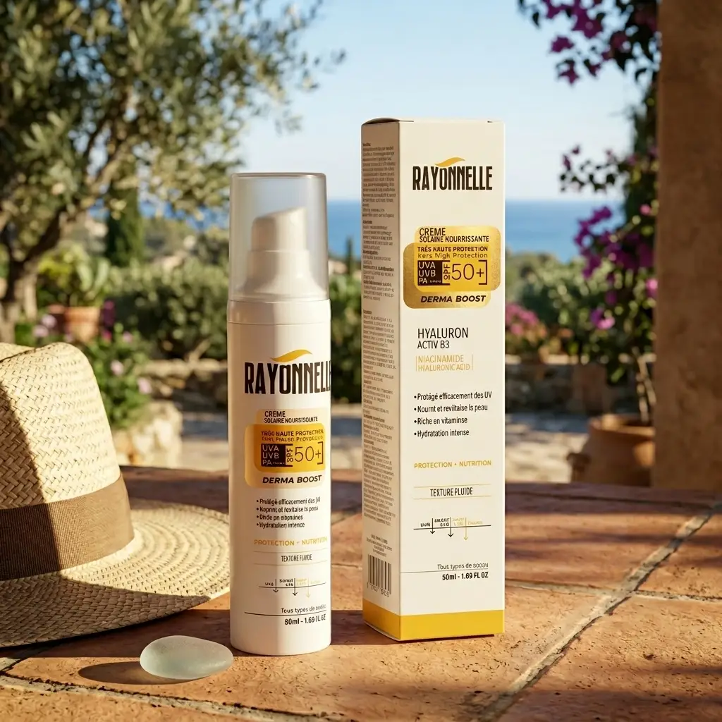 Crème solaire nourrissante Rayonnelle SPF50 – Image 1