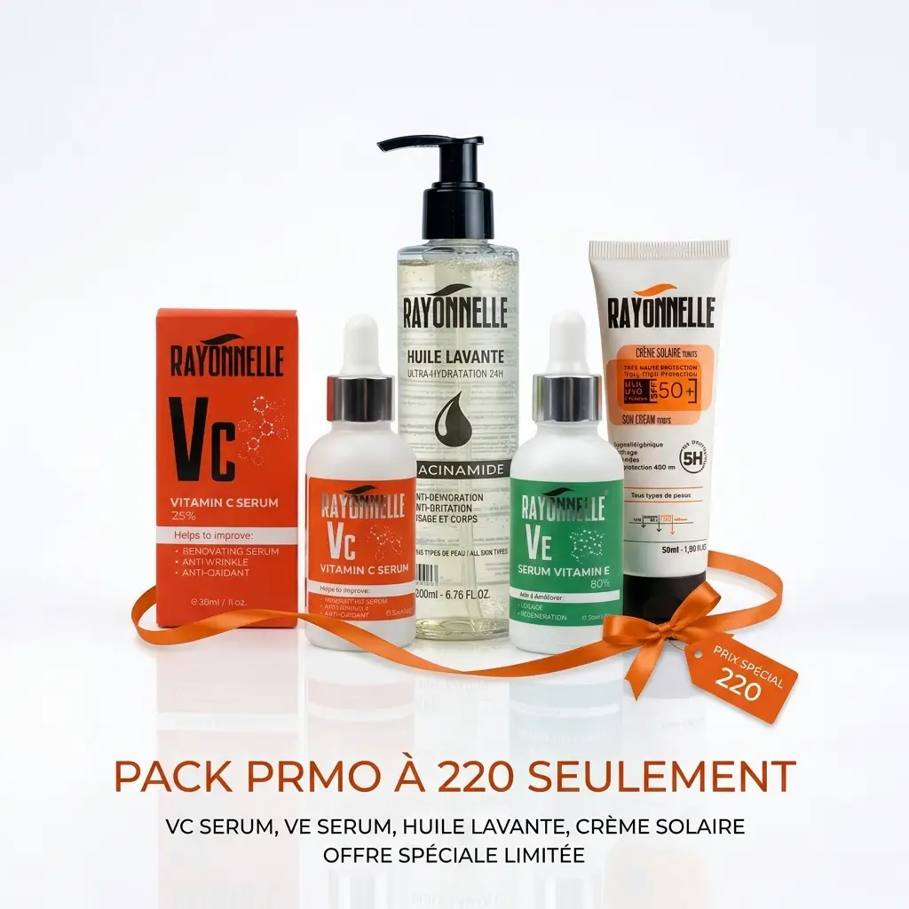 Coffret de soins (VC,VE,HUILE LAVANT,ECRAN SOLAIRE) – Image 2