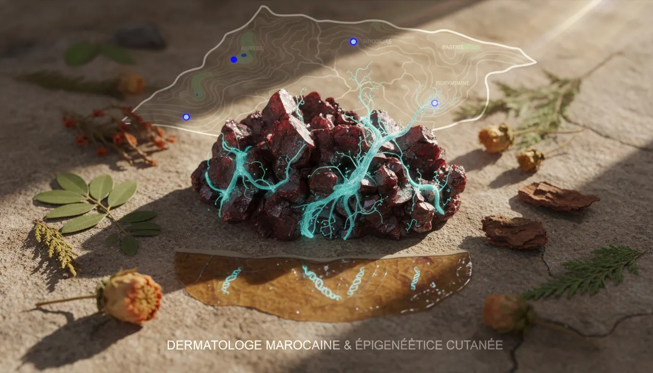 An image illustrating Dermatologie Marocaine : Secrets Naturels et Biotechnologies