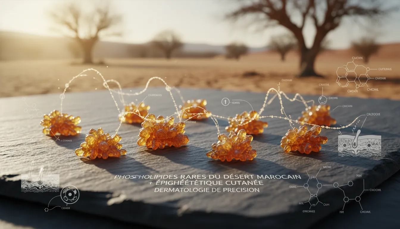 An image illustrating Phospholipides rares du désert marocain et épigénétique cutanée