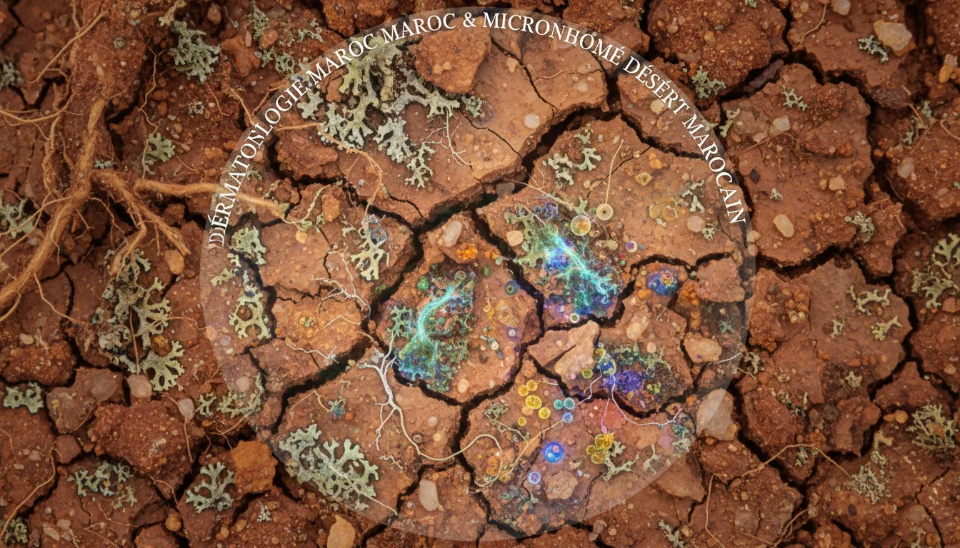 An image illustrating Potentiels Dermatologiques des Sols Désertiques Marocains