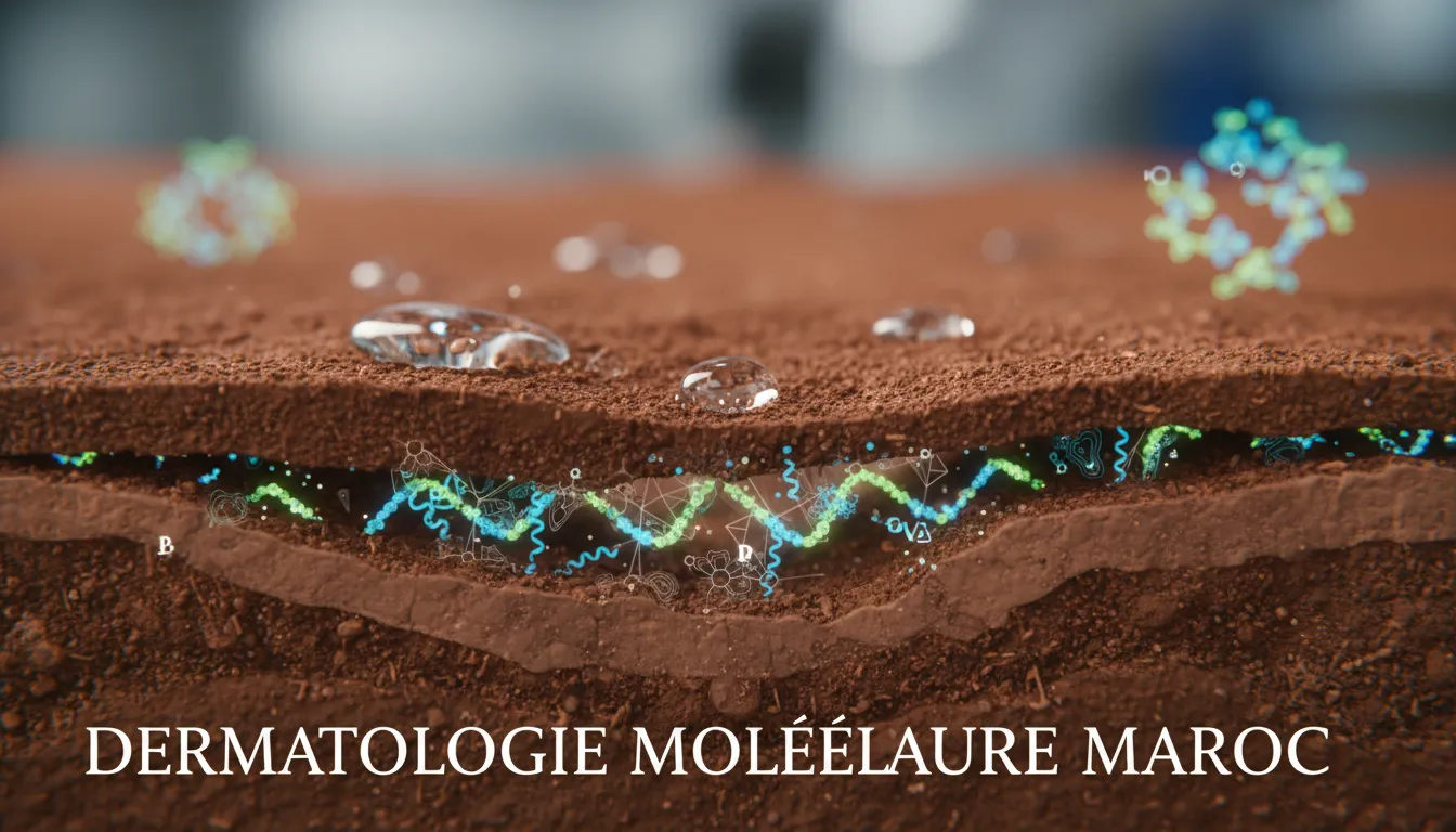 An image illustrating Secrets du Sol Argilo-Calcaire Marocain pour la Peau