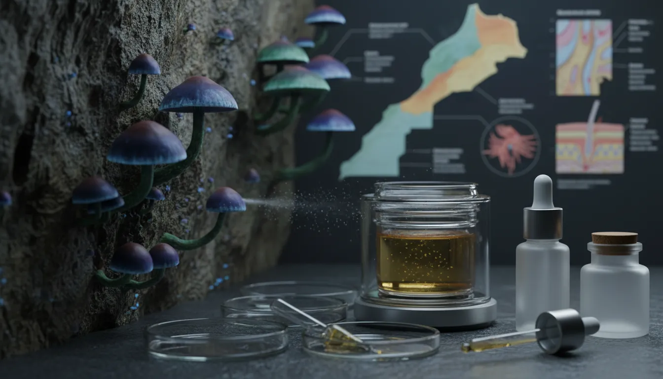 An image illustrating Secrets dermatologiques des champignons du Moyen Atlas
