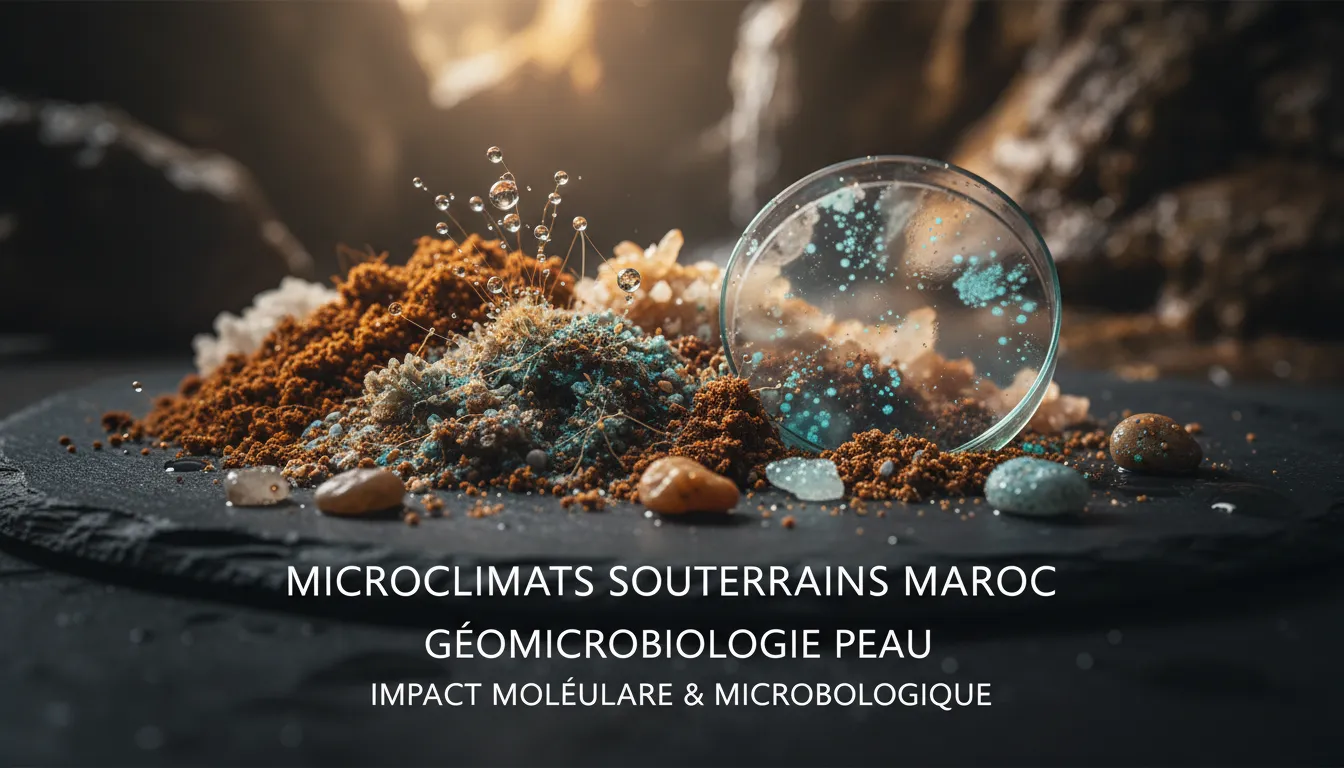 An image illustrating Microclimats souterrains et peau au Maroc